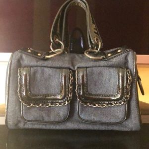 Jeans material bag